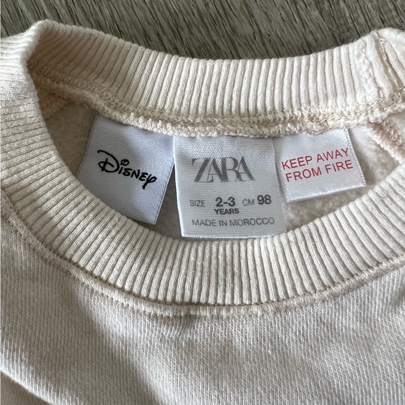 Zara Girls Sweatshirt Dress - Picture 4 of 5